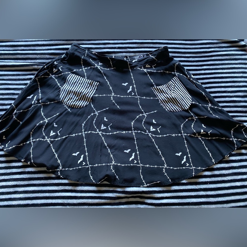 Hell Bunny Pocketed Skirt